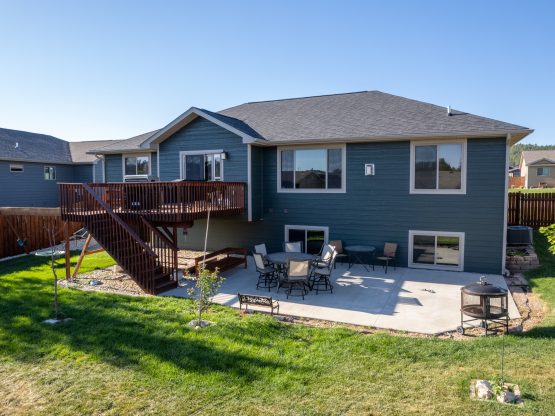 Roofing completed by Black Hills Roofing